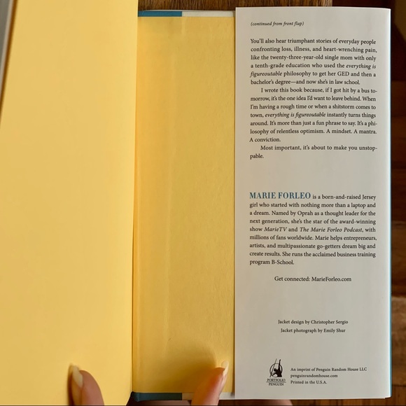 Book - Everything Is Figureoutable by Marie Forleo - Picture 4 of 4